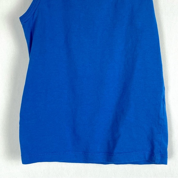 H&M Basic Organic Cotton Little Kid's Blue Tank Top - 2-4 Years - Picture 3 of 8